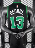 2022-23 Celtics GEORGE #13 Black Top Quality Hot Pressing NBA Jersey(Trapeze Edition)飞人版