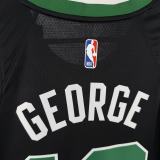 2022-23 Celtics GEORGE #13 Black Top Quality Hot Pressing NBA Jersey(Trapeze Edition)飞人版