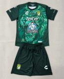 2026-27 Kids Leon Home Green Soccer Jersey