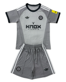 2026-27 Kids Newcastle Goalkeeper Grey Soccer Jersey