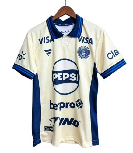 2026-27 Mens Motagua Away Light Yellow Fans Soccer Jersey