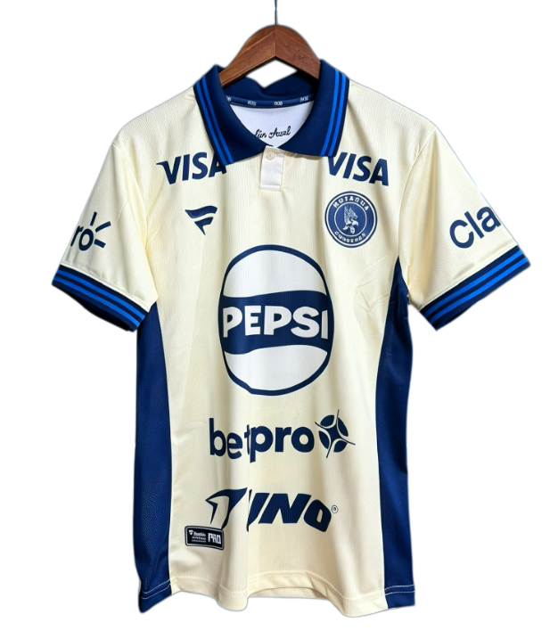 2026-27 Mens Motagua Away Light Yellow Fans Soccer Jersey