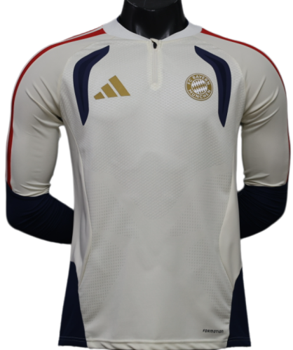2026-27 Bayern Munich Half Long Sleeve Player Version Training Shirts