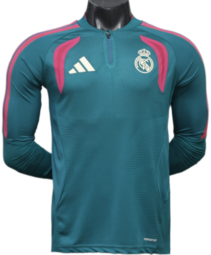 2026-27 Real Madrid Half Long Sleeve Player Version Training Shirts