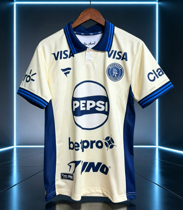 2026-27 Mens Motagua Away Light Yellow Fans Soccer Jersey