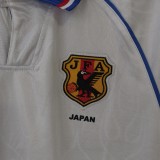 1998 Mens Japan Away White Retro Soccer Jersey