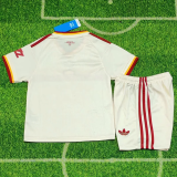 2026-27 Kids Roma Away White Soccer Jersey