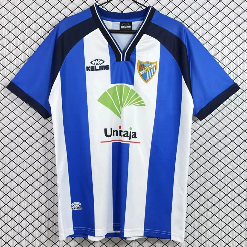 1999-2000 Mens Malaga Home Retro Soccer Jersey