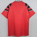 1996-1997 LeverKusen Home Red Retro Soccer Jersey