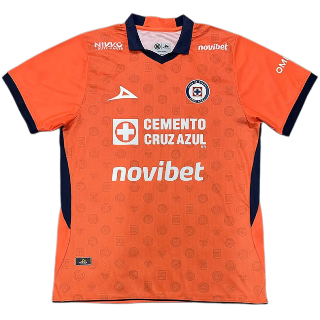 2026-27 Cruz Azul Goalkeeper Orange Fans Soccer Jersey