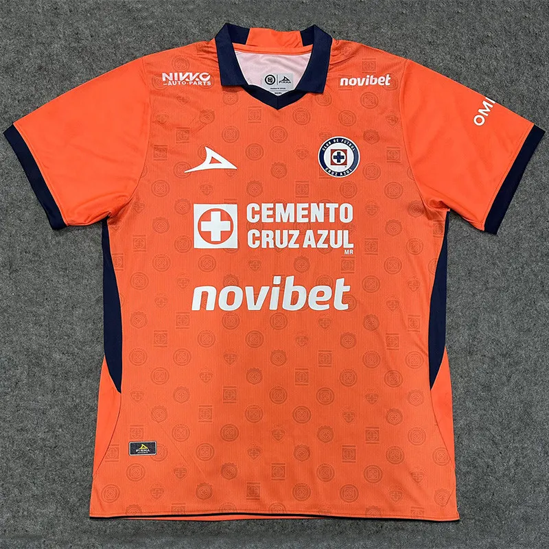 2026-27 Cruz Azul Goalkeeper Orange Fans Soccer Jersey