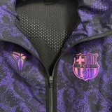 2026-27 Barcelona Black Purple Windbreaker