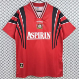 1997-1998 LeverKusen Home Red Retro Soccer Jersey
