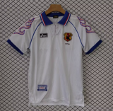 1998 Mens Japan Away White Retro Soccer Jersey