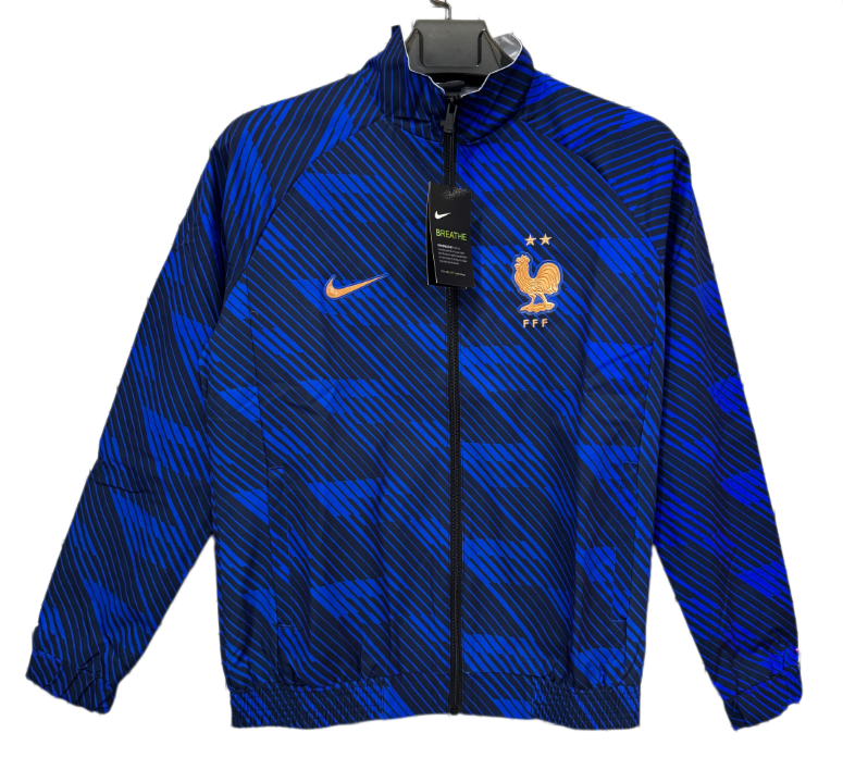 2026-27 France Blue Windbreaker
