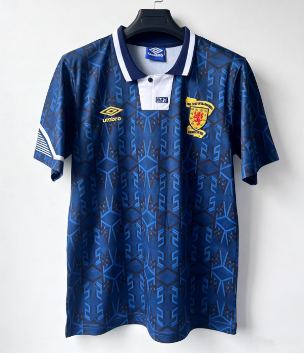 1991-1994 Scotland Home Retro Soccer Jersey