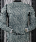 2026-27 Barcelona Goalkeeper Grey Long Sleeve Player Version Soccer Jersey