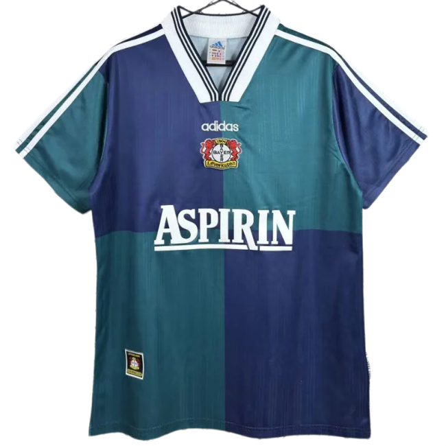 1997-1999 LeverKusen Away Retro Soccer Jersey