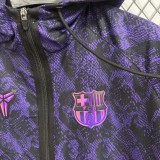2026-27 Barcelona Black Purple Windbreaker