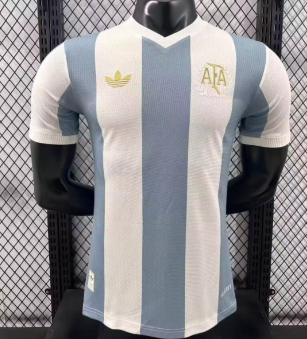 2026-27 Argentina 50th Anniversary Player Version Soccer Jersey