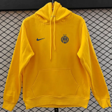 2026-27 Mens Inter Milan Yellow Hoody 黄色(加绒)