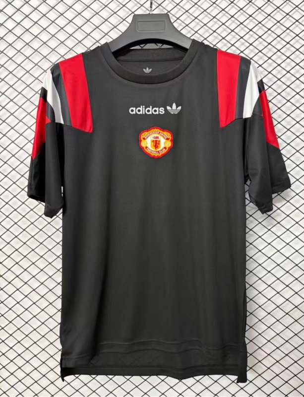 2026-27 Mens Manchester United Black Casual Edition Soccer Jersey