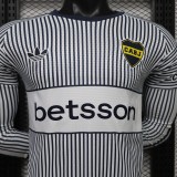 2026-27 Boca Juniors Away Player version long sleeve soccer Jersey