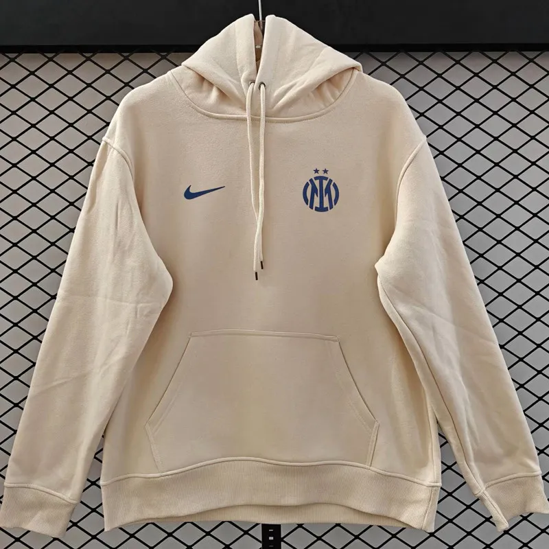 2026-27 Mens Inter Milan Khaki Hoody 卡其色(加绒)