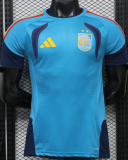 2026-27 Mens Spain Sky Blue Player Version Training Shirts