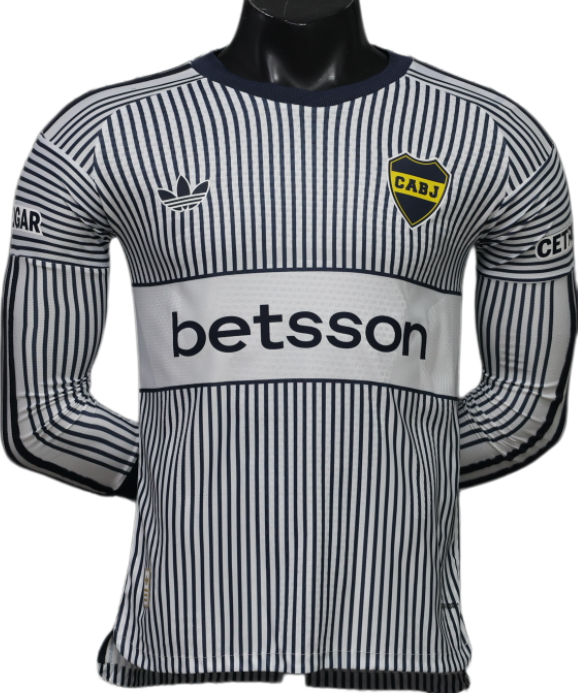 2026-27 Boca Juniors Away Player version long sleeve soccer Jersey