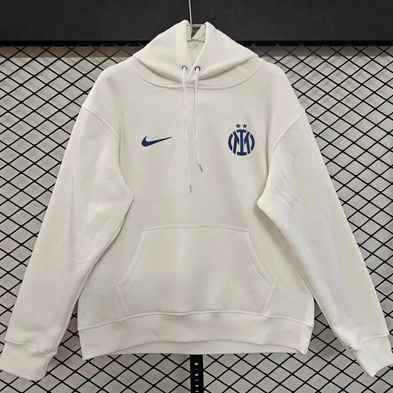 2026-27 Mens Inter Milan White Hoody 白色(加绒)