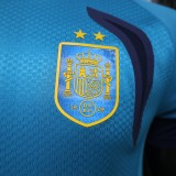 2026-27 Mens Spain Sky Blue Player Version Training Shirts