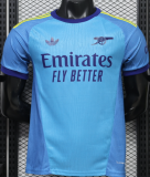 2026-27 Arsenal Blue Goalkeeper Player Version Soccer Jersey