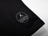 2018-19 Mens PSG Home Black Long Sleeve Retro Soccer Jersey