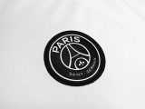 2018-19 Mens PSG Away White Long Sleeve Retro Soccer Jersey