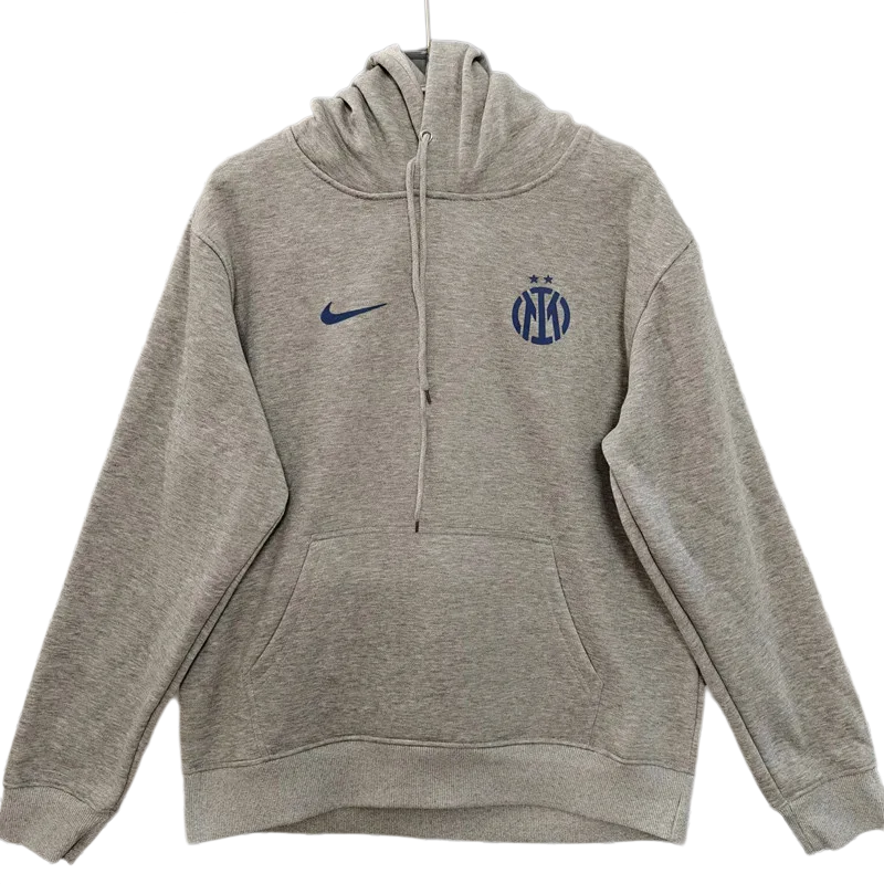 2026-27 Mens Inter Milan Grey Hoody 灰色(加绒)