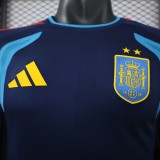 2026-27 Mens Spain Dark Blue Player Version Training Shirts