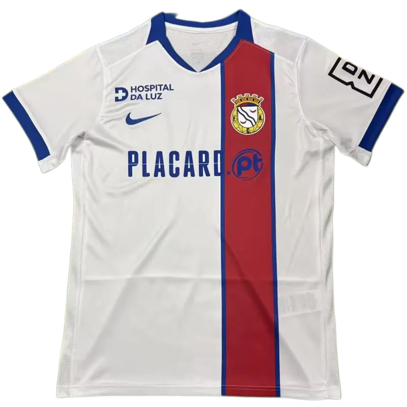 2026-27 Mens Alverca FC Away White Soccer Jersey