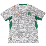 2026-27 Mens Ivory Coast Fans Grey Training Shirts