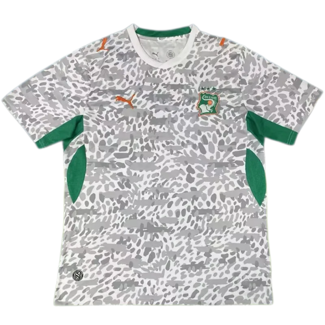 2026-27 Mens Ivory Coast Fans Grey Training Shirts