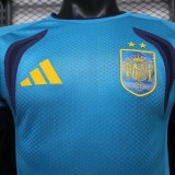 2026-27 Mens Spain Sky Blue Player Version Training Shirts
