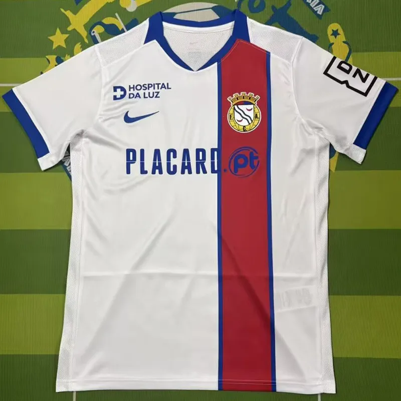 2026-27 Mens Alverca FC Away White Soccer Jersey