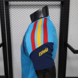 2026-27 Mens Spain Sky Blue Player Version Training Shirts