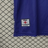 1998-1999 Mens Fiorentina Home Long Sleeve Retro Soccer Jersey