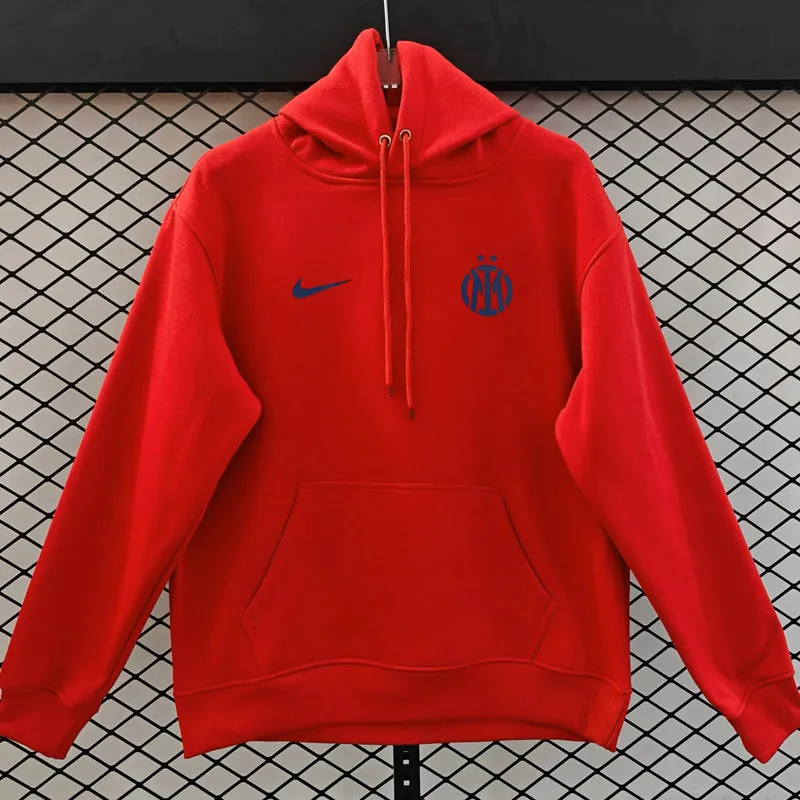 2026-27 Mens Inter Milan Red Hoody 红色(加绒)