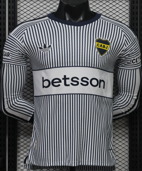 2026-27 Boca Juniors Away Player version long sleeve soccer Jersey