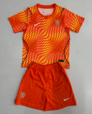 2026-27 Kids Chelsea Goalkeeper Orange Soccer Jersey