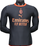 2026-27 Mens AC Milan third away Player version Long sleeve Soccer Jersey