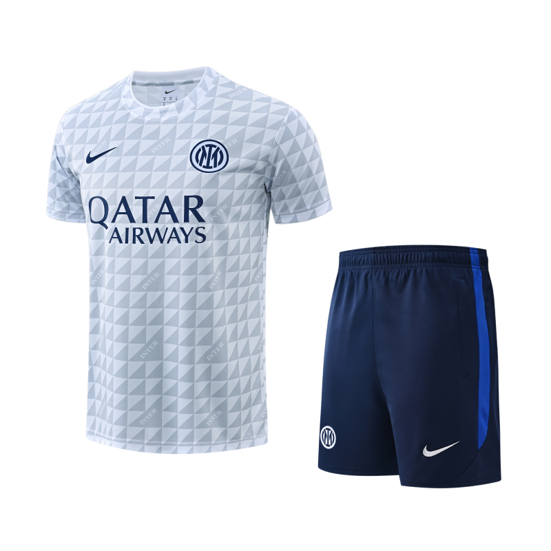 2026-27 Mens Inter Milan White Short Training Suit