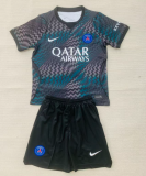 2026-27 Kids PSG Goalkeeper Black Soccer Jersey